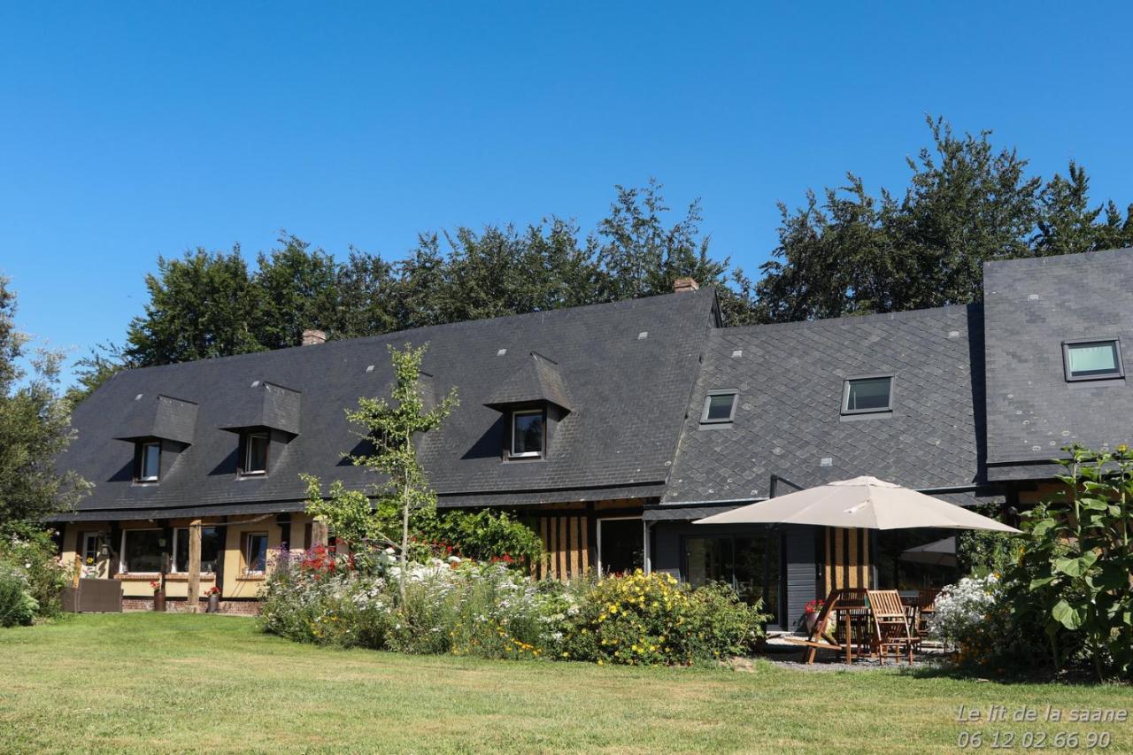 Le Lit De La Saane Bed and Breakfast Auzouville-sur-Saâne Eksteriør billede